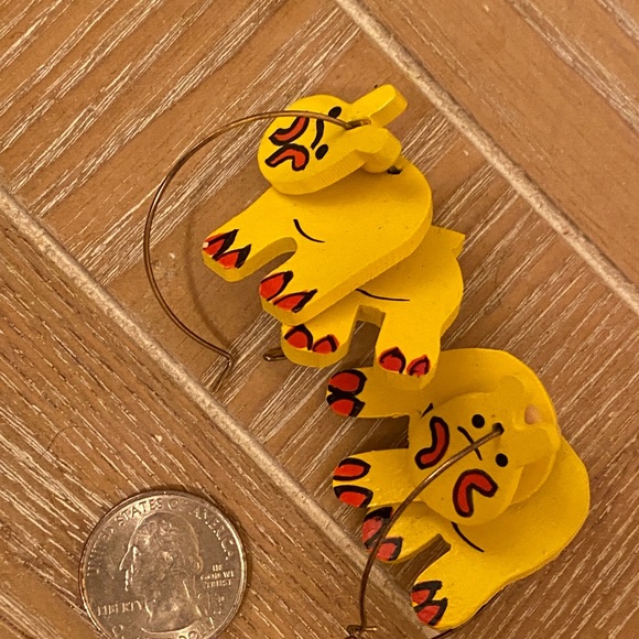 Fun cow earrings - Picture 2 of 4